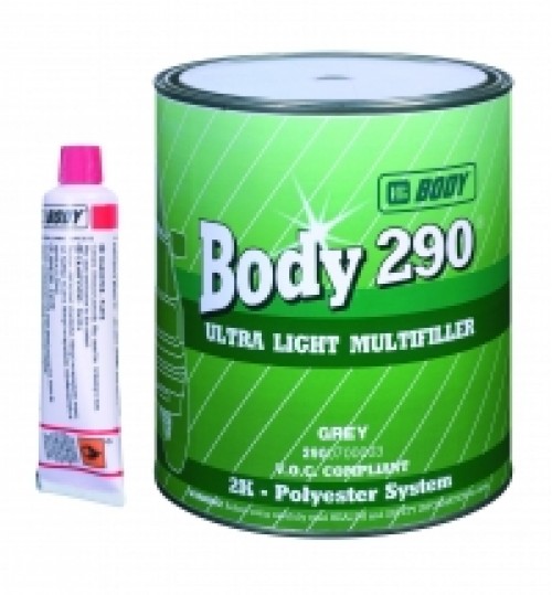 HB BODY ULTRA LIGHT MULTIFILLER BODY 290 GREY 3L